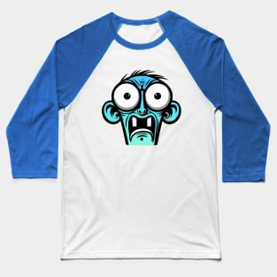 Funny Face Baseball T-Shirt